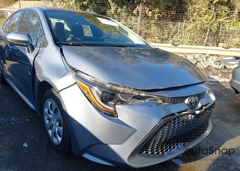 2022 Toyota Corolla Le z USA, uszkodzony, nr VIN 5YFEPMAE6NP299770